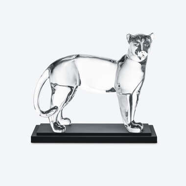 Large Panther Sculpture Clear View 1