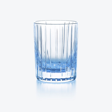 ハーモニー カラータンブラー パステル Baccarat、ブルーのクリスタル製