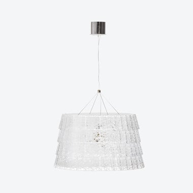 Tuile de Cristal Chandelier Frozen L  Baccarat