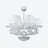 Lustre Tourbillon (6L) Baccarat en Cristal Clair