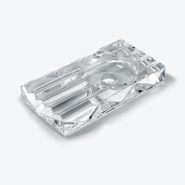 Louxor Ashtray Baccarat in Crystal Clear