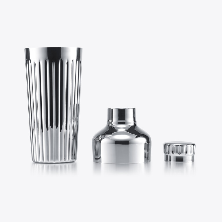 Harmonie Shaker Baccarat in Steel Silver