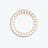 Arcadia Gold & Platinum 甜品盤子套裝 Baccarat, 金色瓷器製成