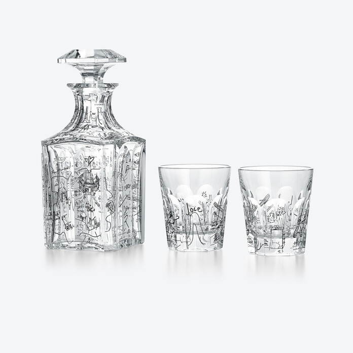 Harcourt Whisky Decanter And Tumblers Set Harry Nuriev