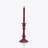 Harcourt Candlestick-Kerze Baccarat in Rotem Wachs