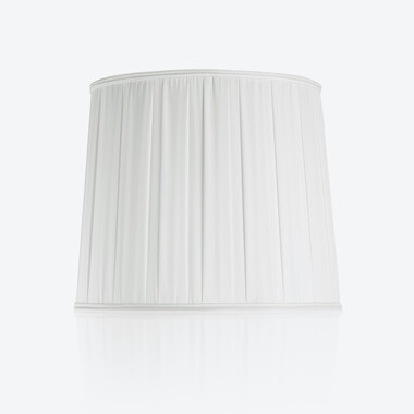 Krysta Lampshade Baccarat in Taffeta White