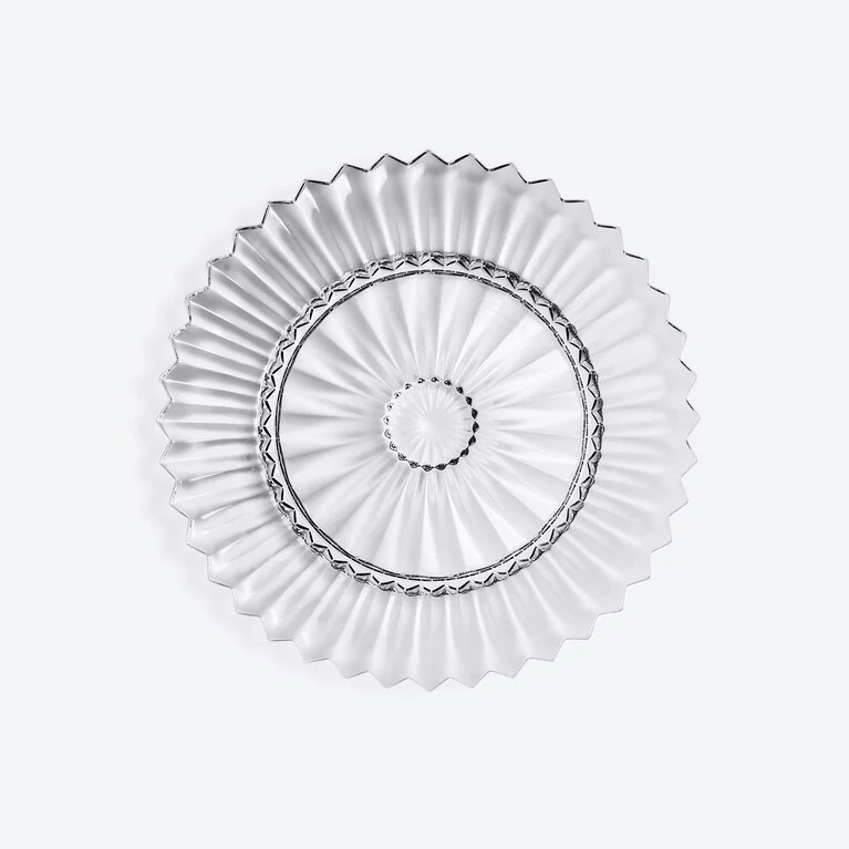 Plato Mille Nuits S Baccarat en Cristal Clear Ver 1