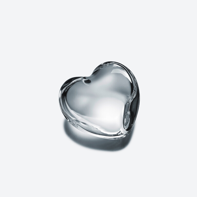 Amor Heart Clear Baccarat