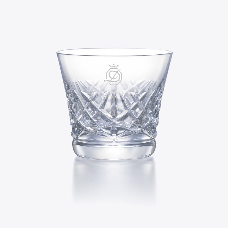 アリア タンブラー 2025（Dイニシャル入り） Baccarat、クリアのクリスタル製