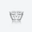 Talleyrand &bdquo;Comme De L'or Noir&ldquo; Kaviarschale Baccarat in Klarem Kristall