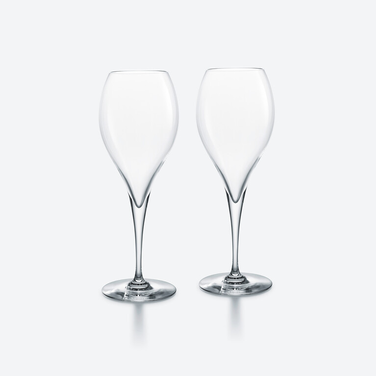 Oenologie Flutes Baccarat, Champagne flute in Crystal Clear