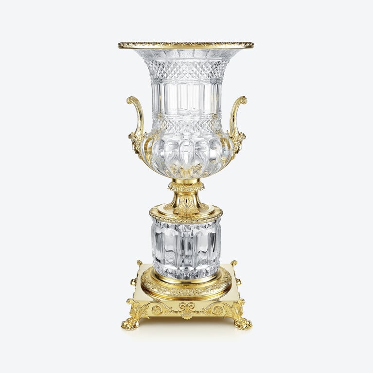 Vaso M&eacute;dicis Baccarat in Cristallo Clear