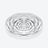 Assiette Swing Baccarat en Cristal Clair