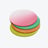 Octogone Colors Of Joy Intense Coasters X4 Baccarat in Lacquer Multicolor