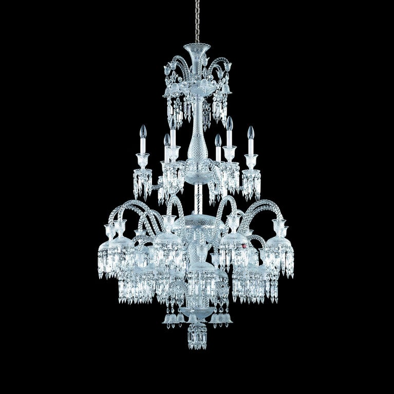 Solstice Chandelier (24L) Baccarat in Crystal Clear View 1