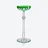 Tsar Coupe Baccarat, Champagne coupe in Crystal Green