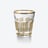 哈酷 帝王 平底杯 Baccarat, 金色水晶的烈酒杯