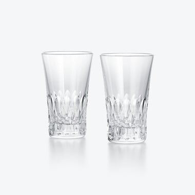 Glass Japan Dahlia Baccarat in Crystal Clear