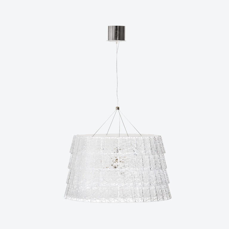 Tuile de Cristal Chandelier Frozen L Clear Baccarat