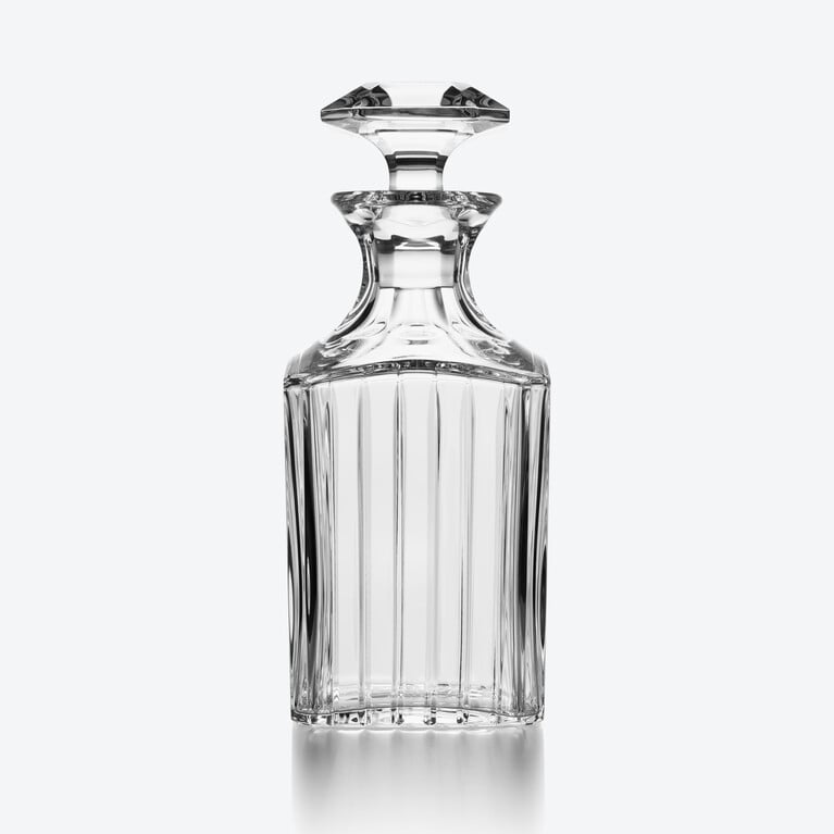 하모니 위스키 디캔터 스퀘어(HARMONIE WHISKEY DECANTER SQUARE) Baccarat, 클리어 크리스탈로 만든