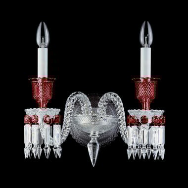 Zénith Wall Unit Clear and Red (2L)  Baccarat