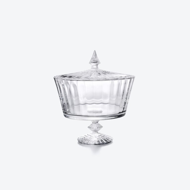 Mille Nuits Small Candy Box Baccarat in Crystal Clear View 1