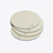 Octogone Coasters x4 Ivory Baccarat