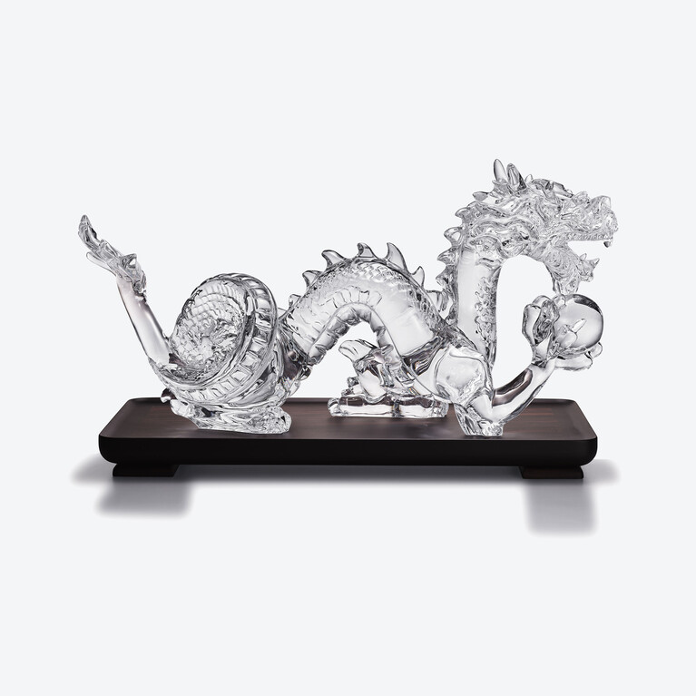 Zodiaque Dragon 2024 XL Baccarat in Clear Crystal View 2