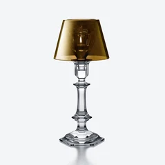 Select Bougeoir Harcourt Our Fire Baccarat en Cristal Or