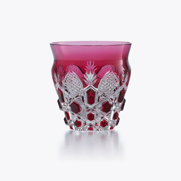 Tsar Tumbler Baccarat in Crystal Pink View 1