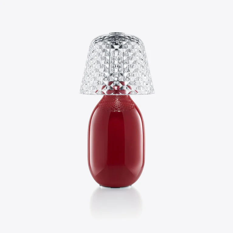 Baby Candy Light Nomadic Lamp Baccarat in Ceramic Red View 2