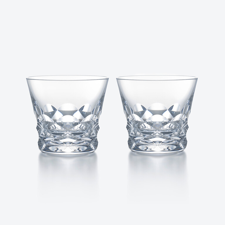 에브리데이 스윙 텀블러(Everyday Swing Tumblers) Baccarat, 클리어 크리스탈로 만든 스리핏 글라스 보기 1