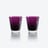 Gobelets Mosa&iuml;que Baccarat, Verre &agrave; spiritueux en Cristal Violet