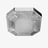 Octogone Ceiling Unit (1L) Baccarat in Clear Crystal