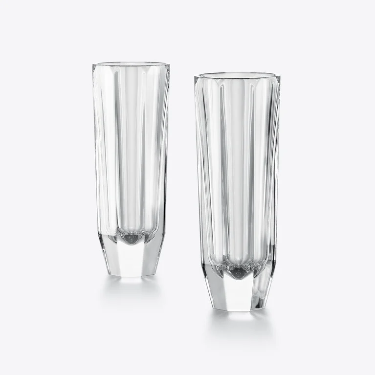 Octogone Glasses Baccarat in Crystal Clear View 1