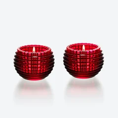 Select Eye Votive Baccarat in Crystal Red