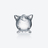 Pok&eacute;mon Jigglypuff Figurine Baccarat in Crystal Clear