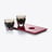 Harcourt Coffee Set Baccarat, Coffee cups in Crystal Clear