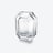 Vase Octogone Baccarat en Cristal Clair
