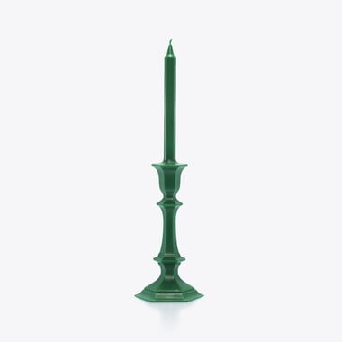 Candela per candeliere Harcourt Baccarat in Cera Green