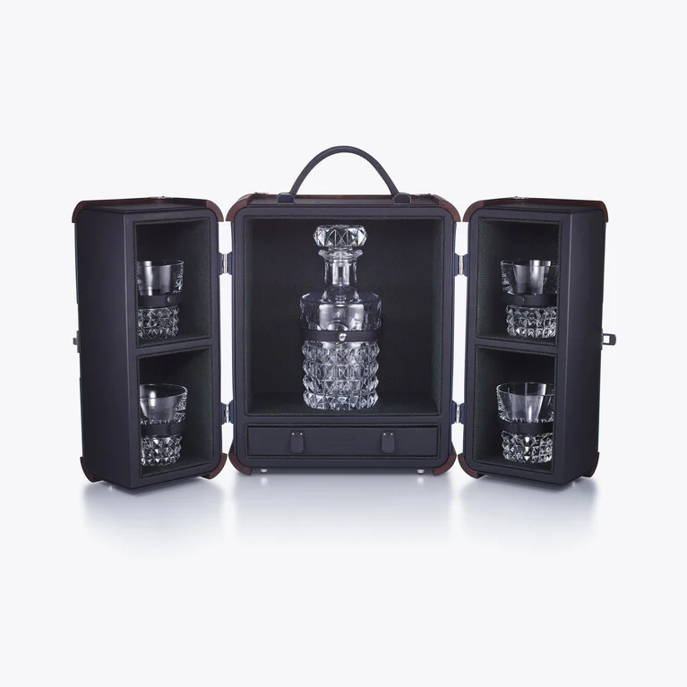 Octogone Trunk Louxor Baccarat in Leather Multicolor View 2
