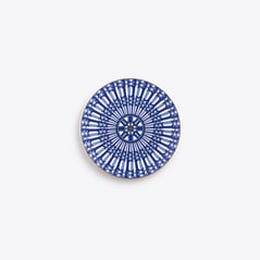 Select Arcadia Bread Plate Baccarat in Blue Porcelain