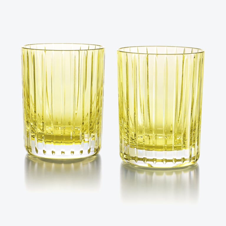Harmonie 平底對杯 Colors of Joy 系列 活力黃 黃色 Baccarat