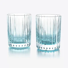 Select Gobelets Harmonie Colors of Joy Pastel Baccarat en Cristal Bleu