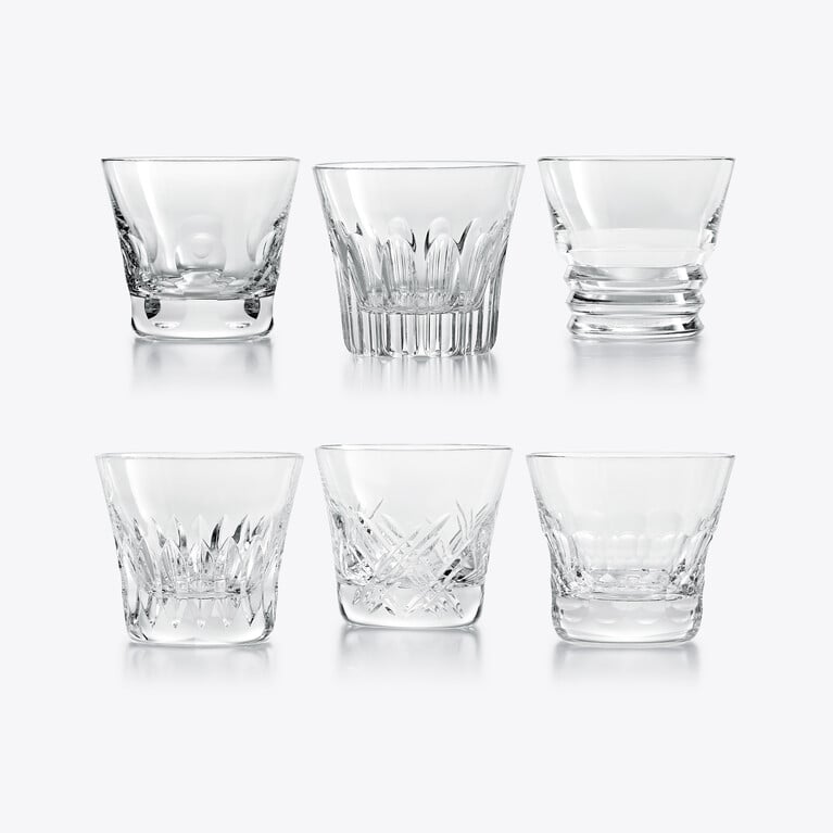 Everyday Classic Becher Set Baccarat, Wasserglas aus Klarem Kristall