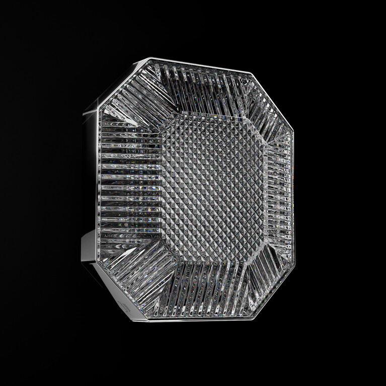 Octogone Wall Unit (1L) Baccarat in Crystal Clear