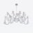 Lustre Ellipse (16L) Baccarat en Cristal Clair