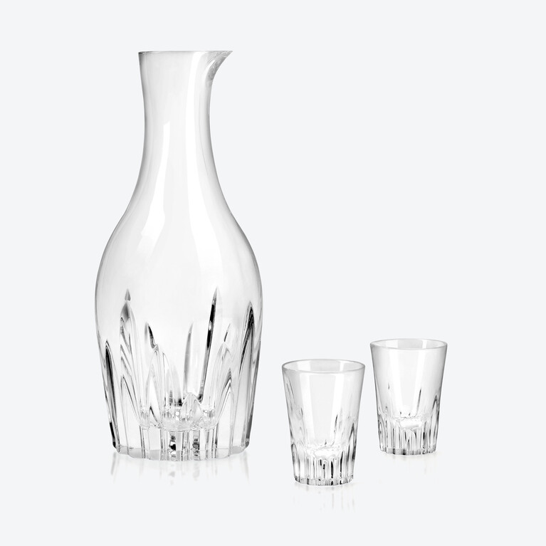 바이주 셀레브레이션 Set for Two(Baiju Celebration Set for Two) Baccarat, 클리어 크리스탈로 만든