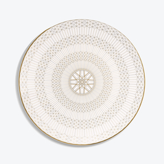 Select Arcadia Gold & Platinum Show Plate Baccarat in Porcelain Gold