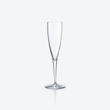 ドン ペリニョン シャンパンフルート Baccarat、クリアのクリスタル製のシャンパンフルート